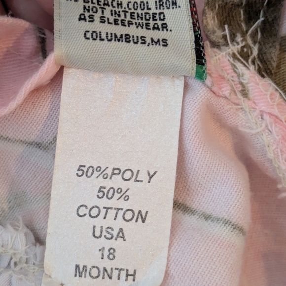 Vintage Tuohy's Little Deer Overall Lace 18m - Picture 5 of 5